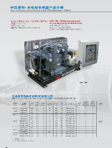 35-100Bar 水電站專用壓縮機(jī)
